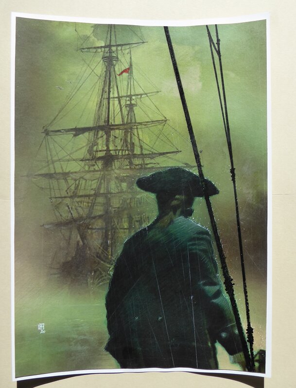 Capitaine Bligh par Fabrice Le Hénanff - Couverture originale