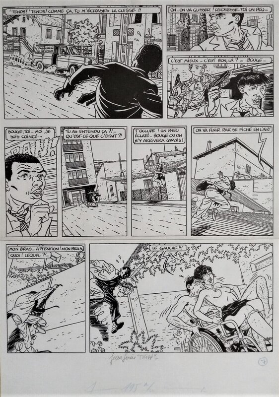 Jean-Louis Tripp, Jacques Gallard t 3 Zoulou Blues pl 7 - Comic Strip