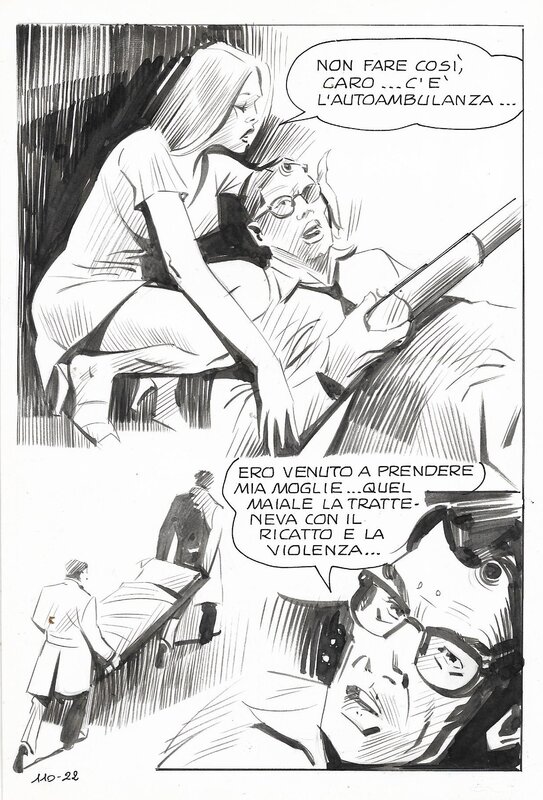 Adriano Gabaglio, Histoire et publication inconnues - Comic Strip