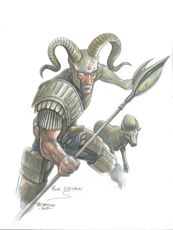 Magog by Pat Masioni - Sketch