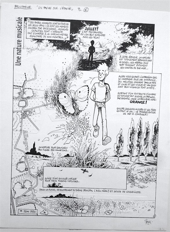 For sale - Frank Pé, UN FAUNE SUR L'EPAULE - Comic Strip