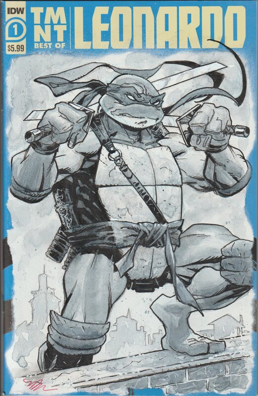 Michael Dooney, Tortues Ninja : Leonardo - Illustration originale