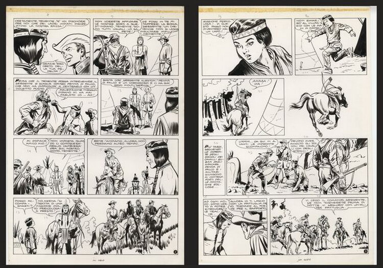 Aigle noir 19 by Luigi Grecchi, Fernando Fusco - Comic Strip