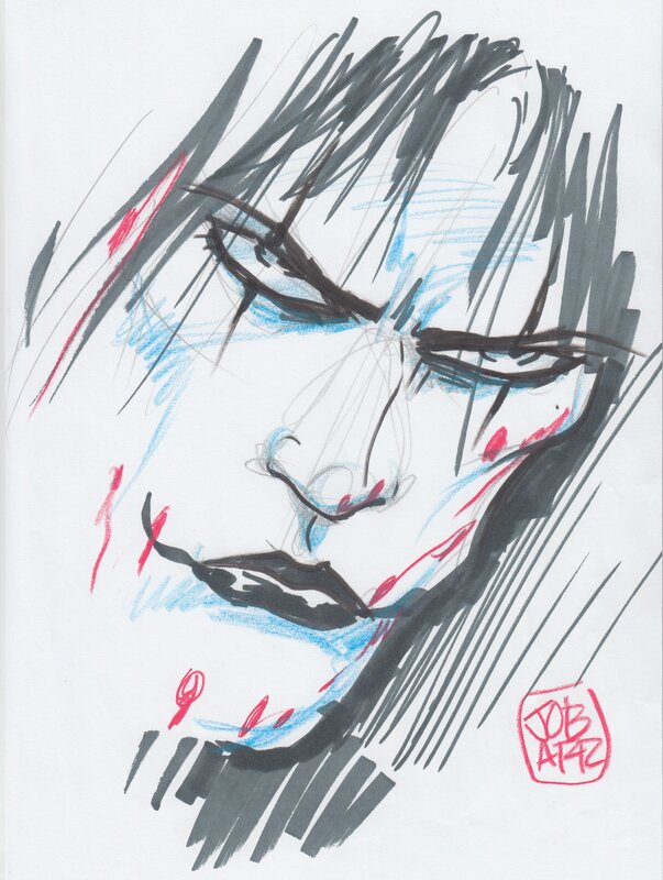 The Crow by James O'Barr - Original art