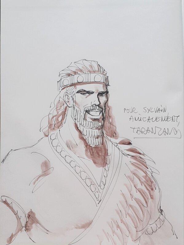 Gilgamesh by Pierre Taranzano - Sketch