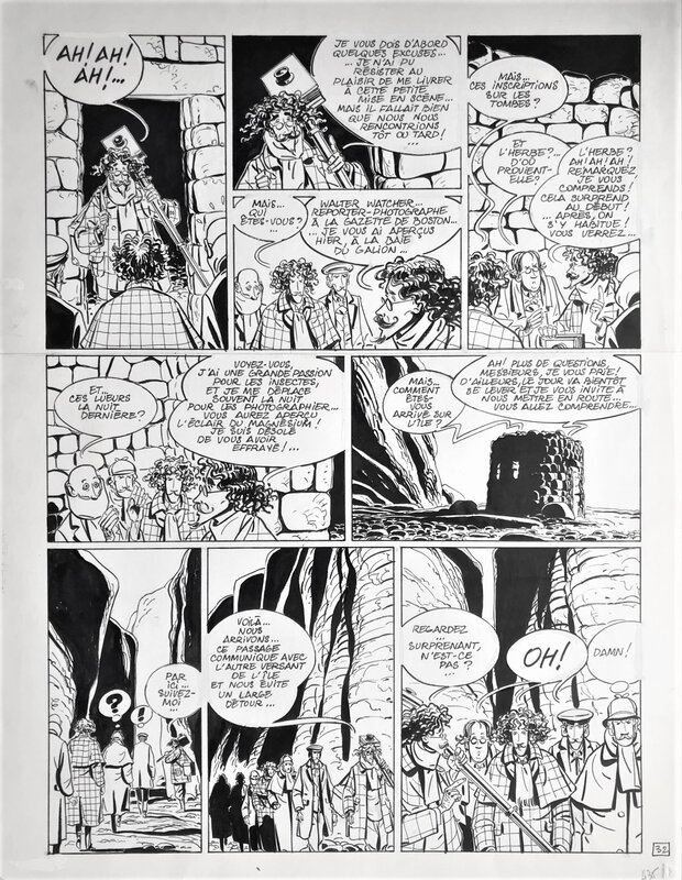 Pierre Wininger, Nicéphore Vaucanson t 1 - Evergreen pl 32 - Comic Strip