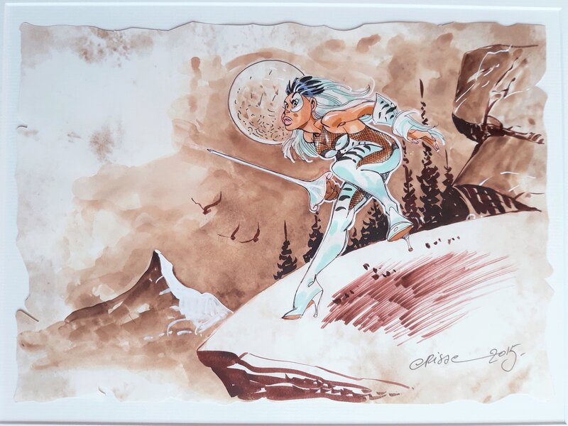 Crisse, L'Epée de Cristal (Zorya) - Original Illustration