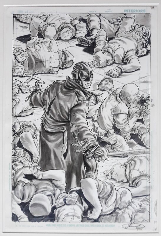 Manuel Garcia, The Authority (Midnighter) - Illustration originale