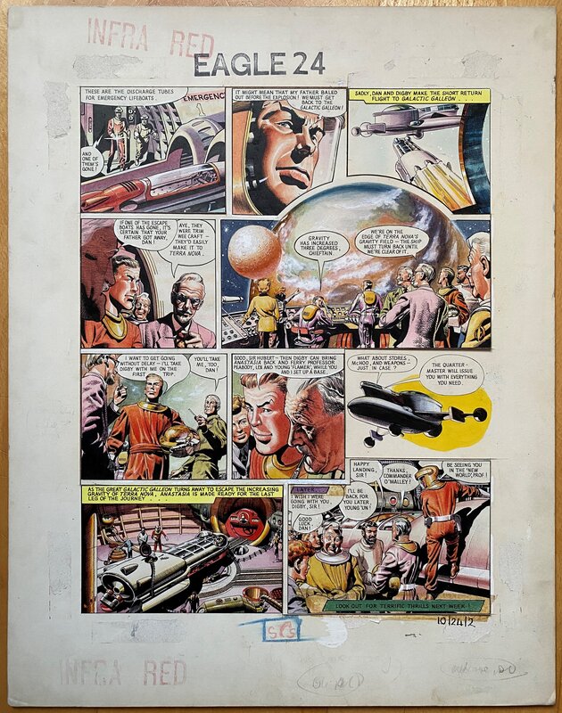 Frank Hampson, Dan Dare, The Eagle Vol. 10: No 24 - Comic Strip