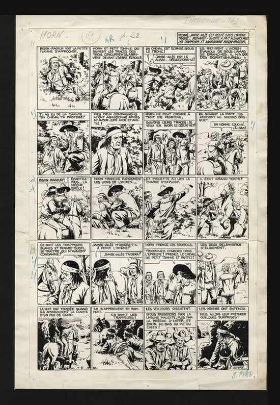 Horn du west by Étienne Le Rallic - Comic Strip