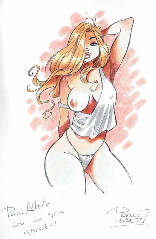 Femme by Pedro Perez - Sketch