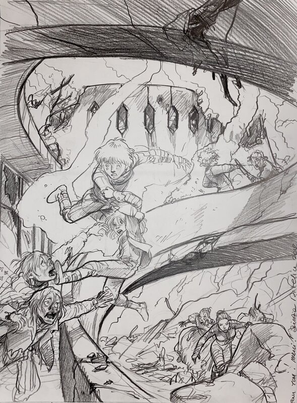 Cinzia Di Felice, Philippe Pelaez, Laval NG, Oliver & Peter + Parallèle - Original Illustration