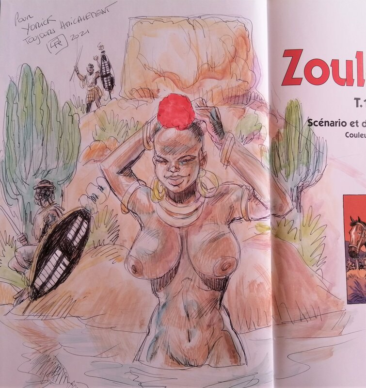 Georges Ramaïoli, Zoulouland-T.15 Ulundi - Sketch