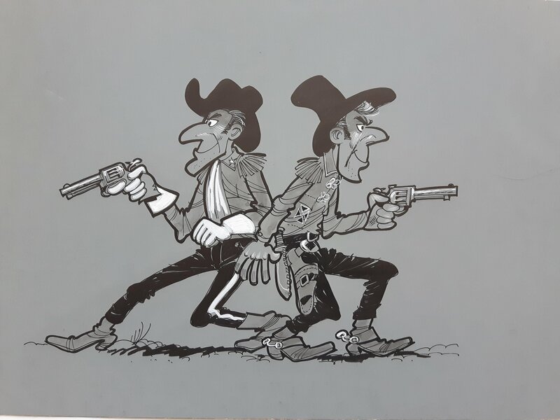 Eddy Ryssack, Quand les loups hurlent 2 - Illustration originale