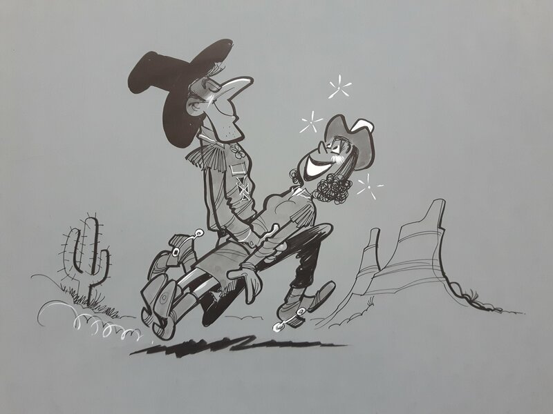 Eddy Ryssack, Quand les loups hurlent 3 - Original Illustration