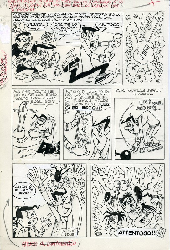 Carlo Signoroni, Un Beppe Tutto Ginnico ! - Comic Strip