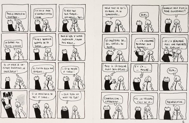Cannibalisme... by Georges D. - Comic Strip