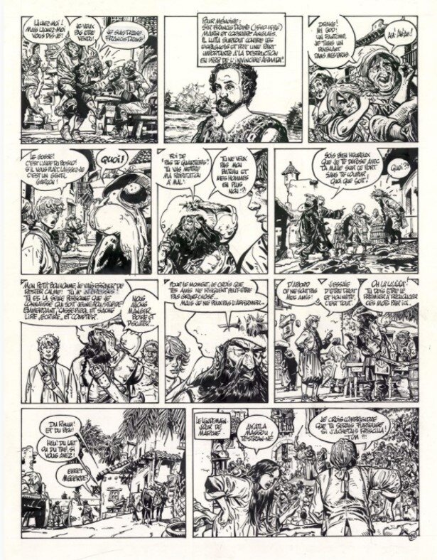 Franz : Juste une ile - Comic Strip