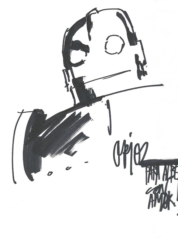 Oriol, El Gigante de Hierro - Sketch