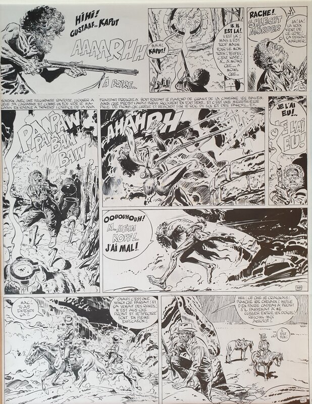 Jean Giraud, Jean-Michel Charlier, 1970 - Blueberry : Le spectre aux balles d'or (41) - Comic Strip