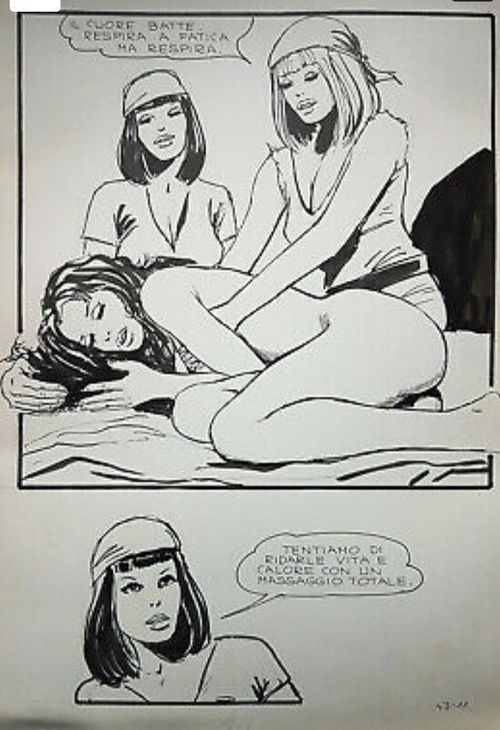 Jolanda by Milo Manara - Comic Strip