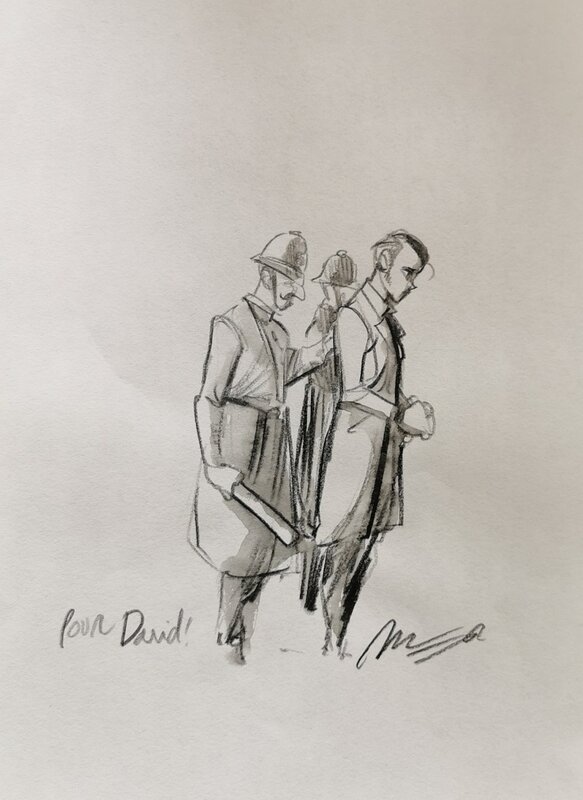 Bartleby, le scribe by Jose Luis Munuera - Sketch