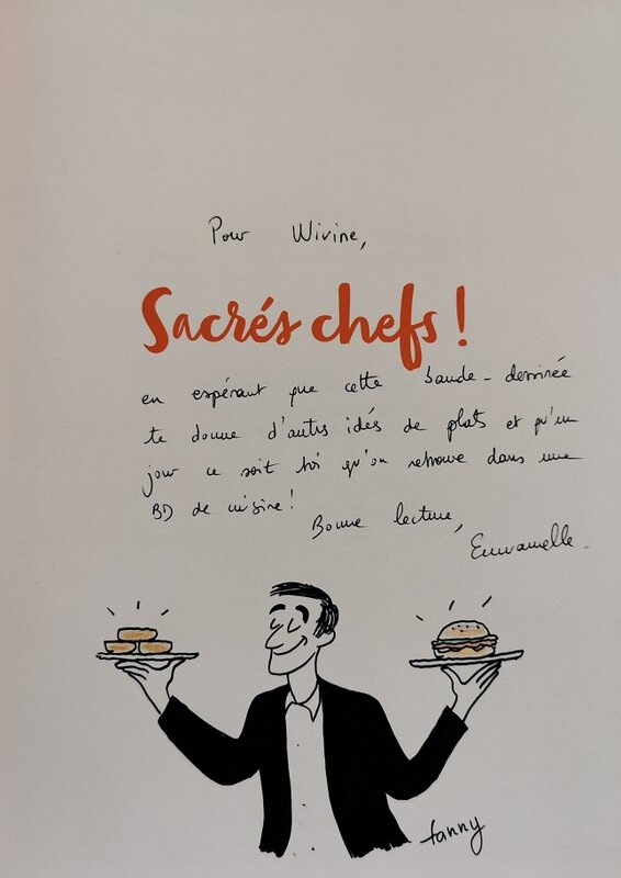 Sacrés chefs! by Fanny Briant, Emmanuelle Delacomptée - Sketch