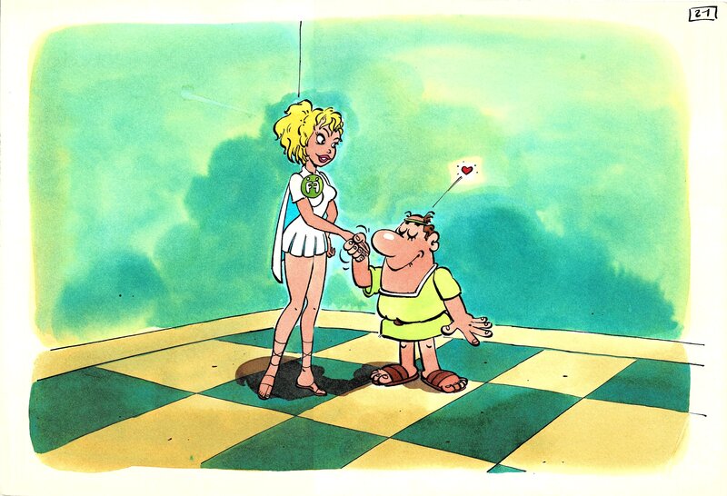 Prospectus FamiBank 1984 - Bruno Di Sano - Illustration originale