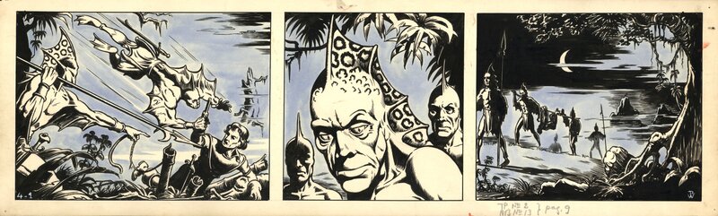 Piet Wijn, Aram - Tome 1 - strip 4 - Planche originale