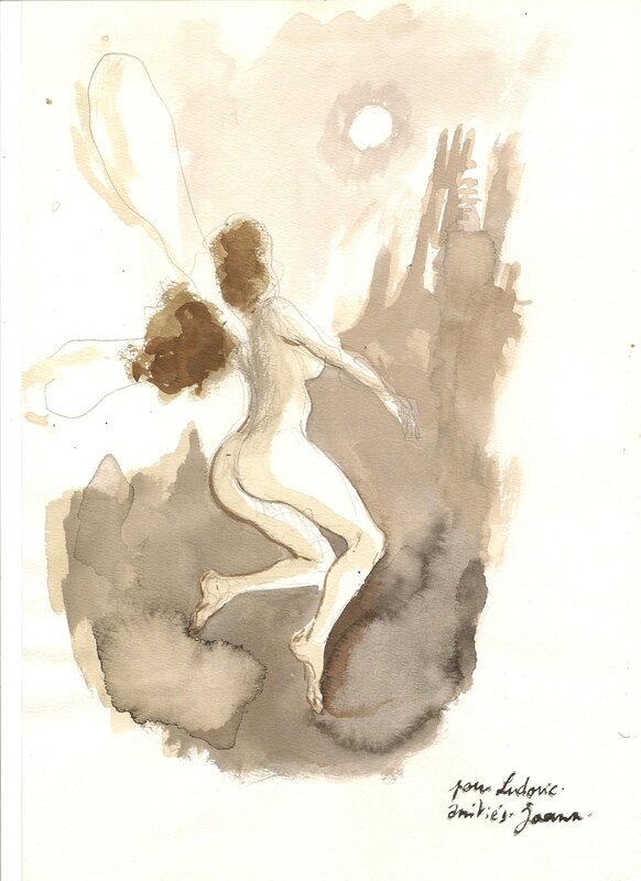 Fée de Vincennes by Joann Sfar - Sketch
