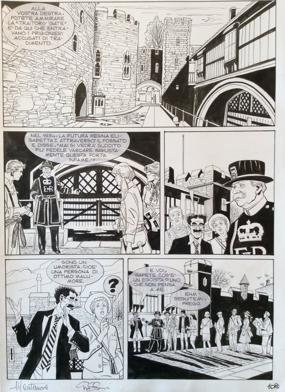 Dylan Dog by Giuseppe Montanari, Ernesto Grassani - Comic Strip