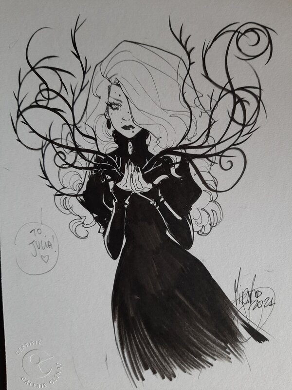 Lady Hellaine by Mirka Andolfo - Sketch