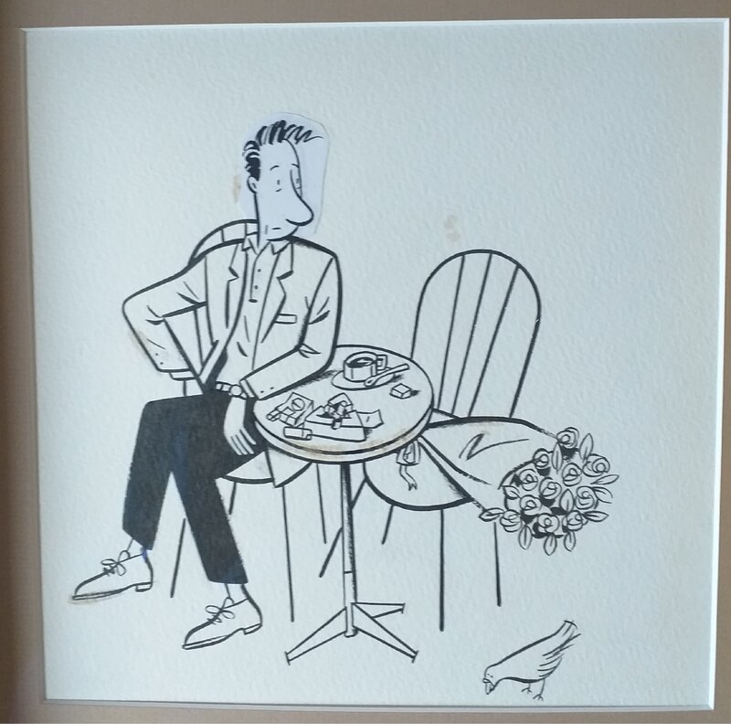 Monsieur Jean by Philippe Dupuy, Charles Berberian - Original Illustration