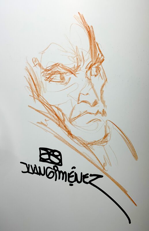 Juan Giménez, Metabaron Dedication - Dédicace