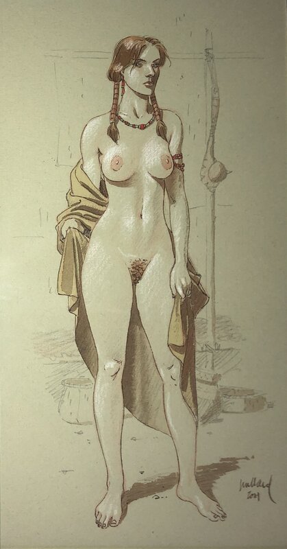 Indienne 3 - Ariane by André Juillard - Original Illustration