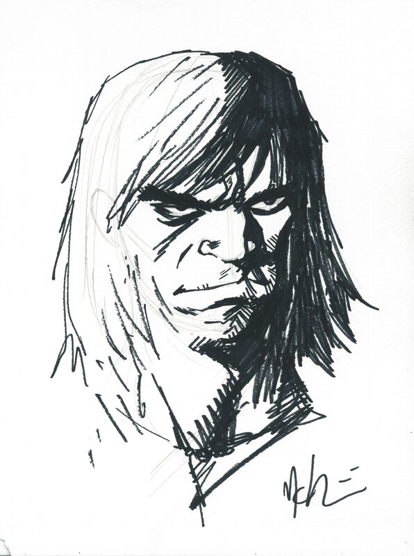 Conan by Mike McKone - Sketch