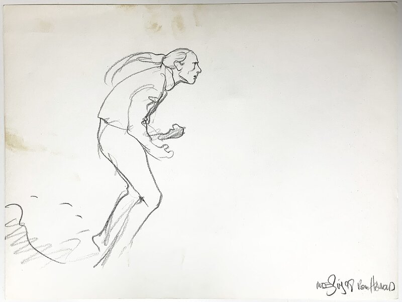 John Difool Sketch par Moebius - Dédicace