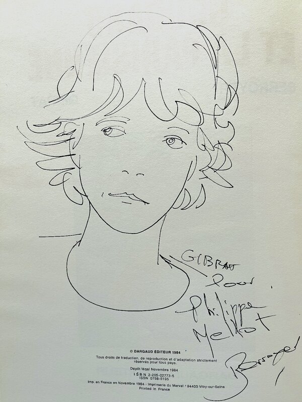 Jean-Pierre Gibrat, Dessin original de 