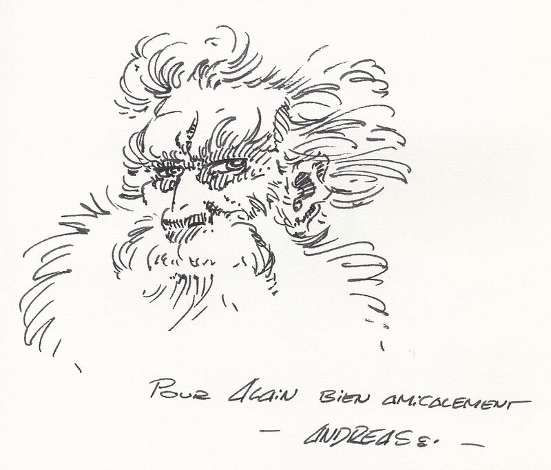 Vieil homme by Andreas - Sketch