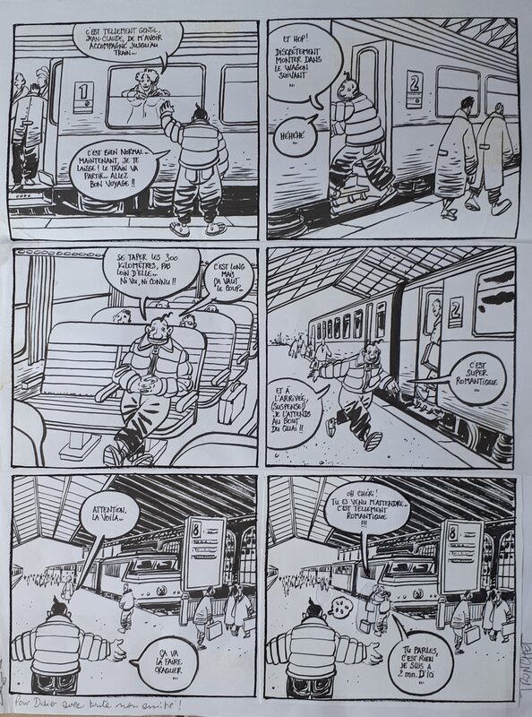 Jean-Claude Tergal by Tronchet - Comic Strip