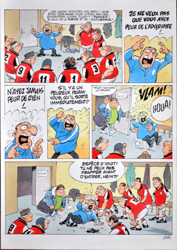 Gürçan Gürsel, Planche originale de Gûrsel Gurcan - Comic Strip