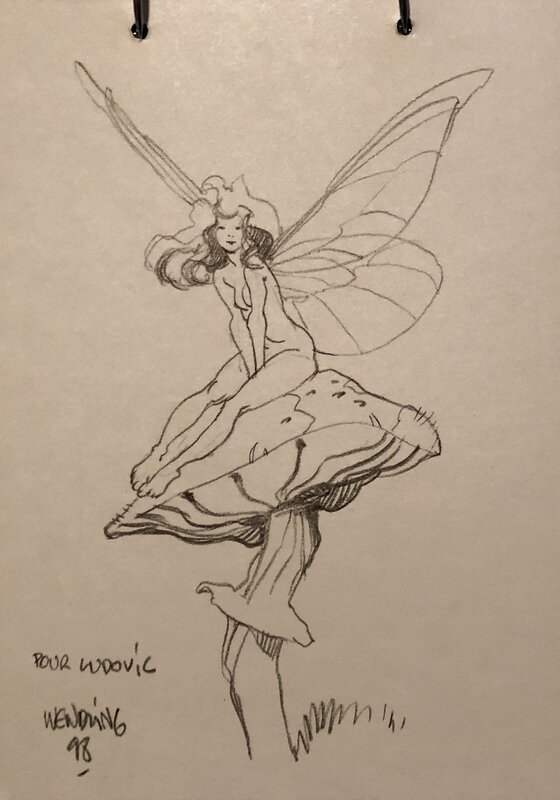 Fée de Colomiers by Claire Wendling - Sketch