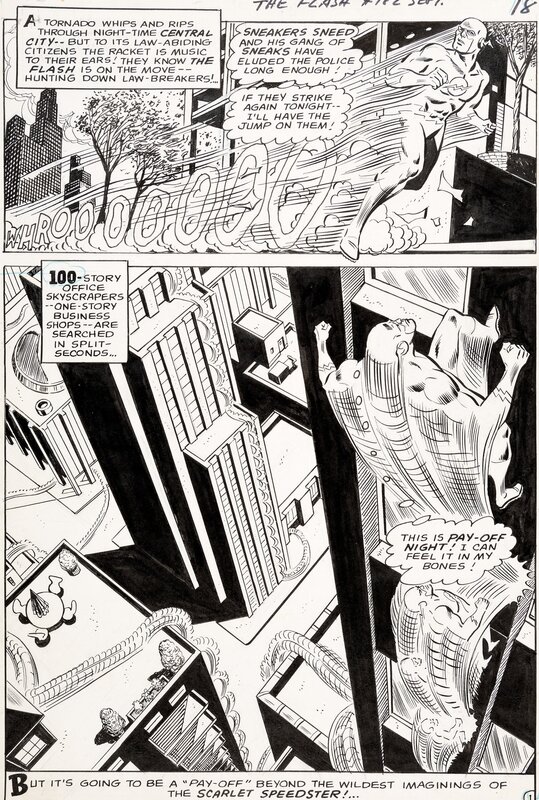 The Flash by Dick Ayers - Comic Strip
