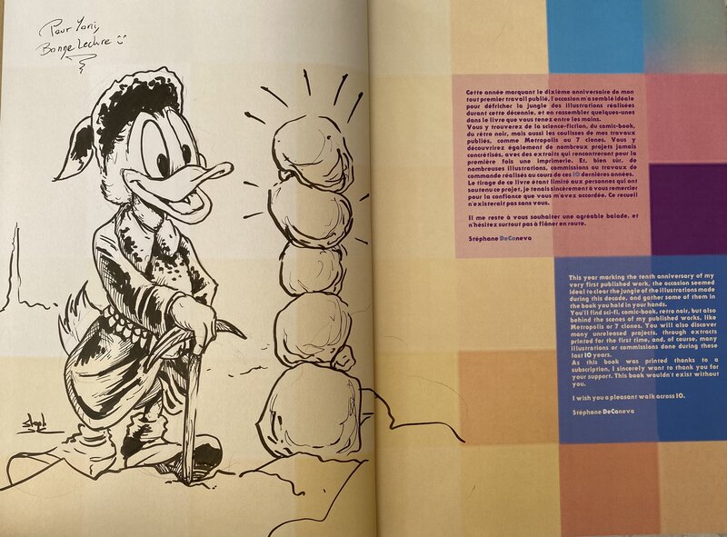 Picsou..... by Stéphane De Caneva, Don Rosa - Sketch
