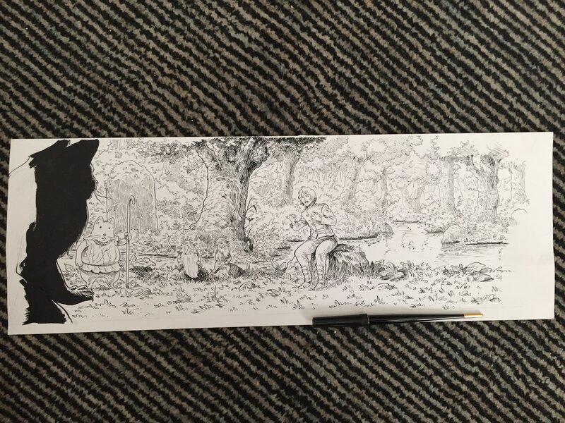 For sale - François Gomès, Recherche projet fantasy - Original Illustration