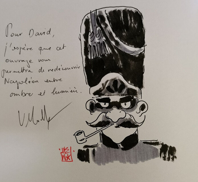 Moi Napoléon par Bruno Wennagel, Vincent Mottez - Dédicace