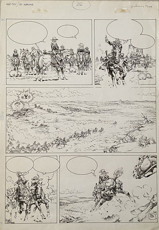 Antonio Hernandez Palacios, Mac Coy - L'Outlaw Page 26 - Comic Strip