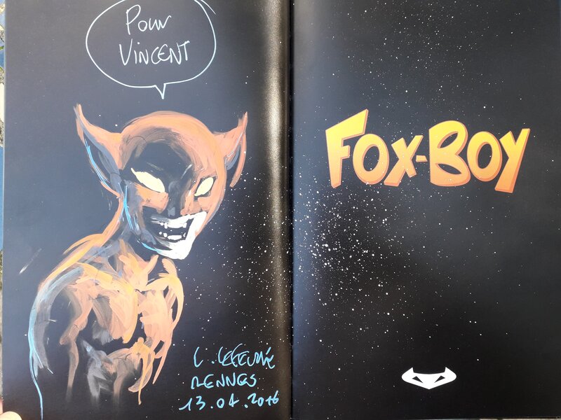 Fox-Boy by Laurent Lefeuvre - Sketch