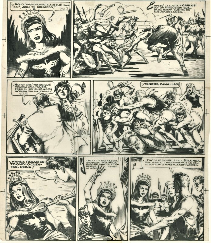 Jesús Blasco, El planeta misterioso pág. 24 - Comic Strip