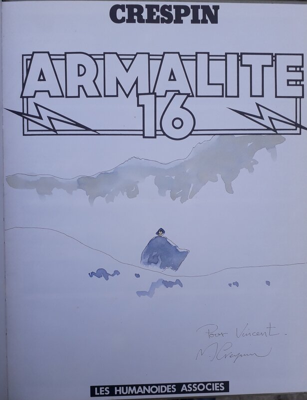 Armalite 16 par Michel Crespin - Dédicace